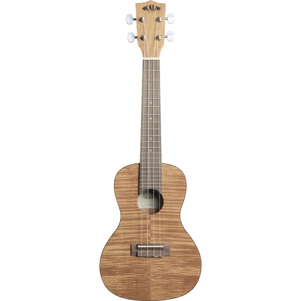 KALA Satin Exotic Mahogany Concert Ukulele with Bag