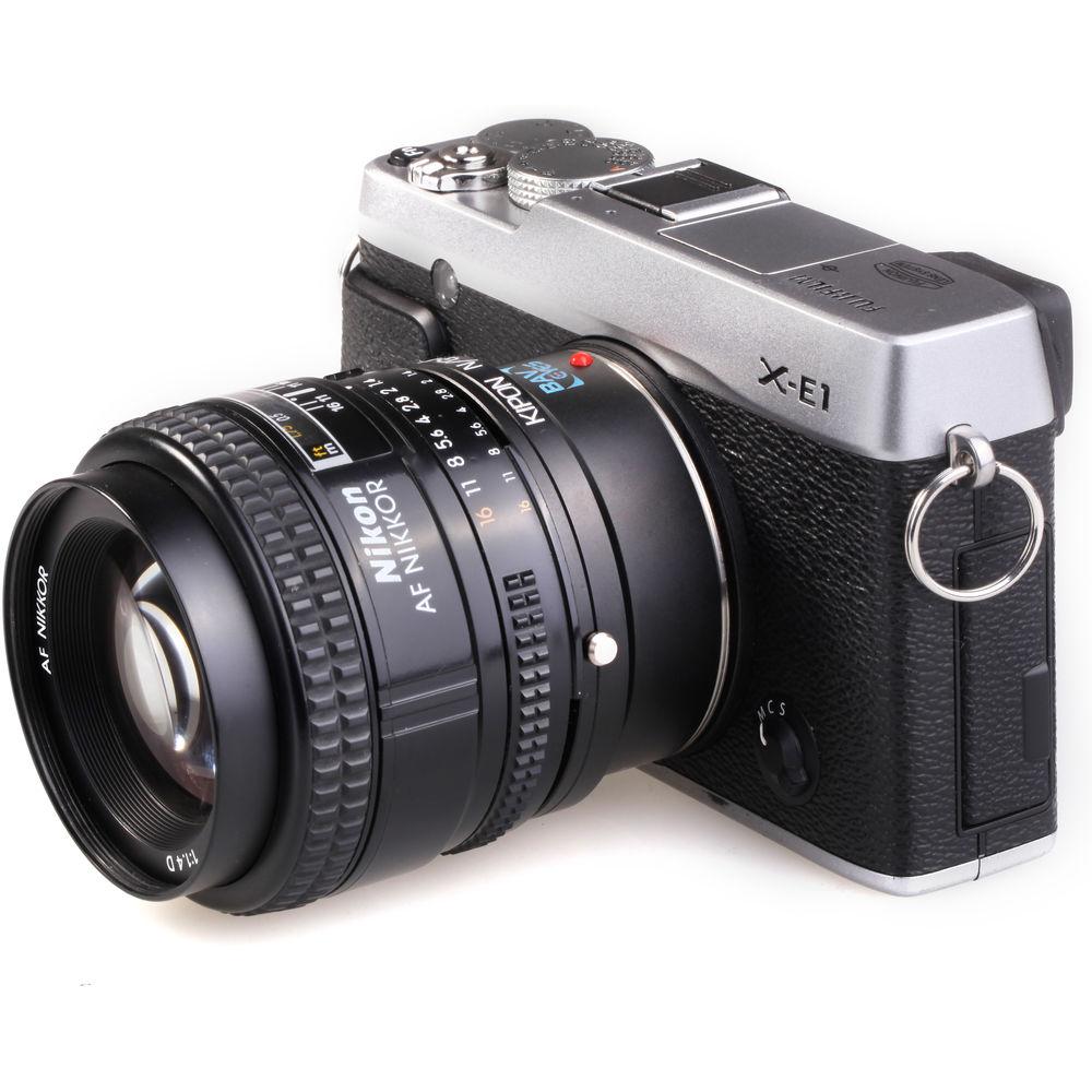 KIPON Baveyes 0.7x Lens Mount Adapter for Nikon F, G-Type Lens to FUJIFILM FX-Mount Camera