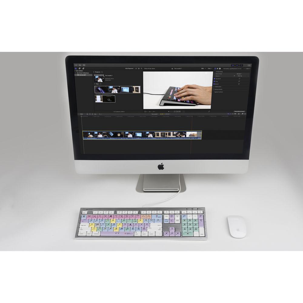 LogicKeyboard ALBA Mac Final Cut Pro X Keyboard