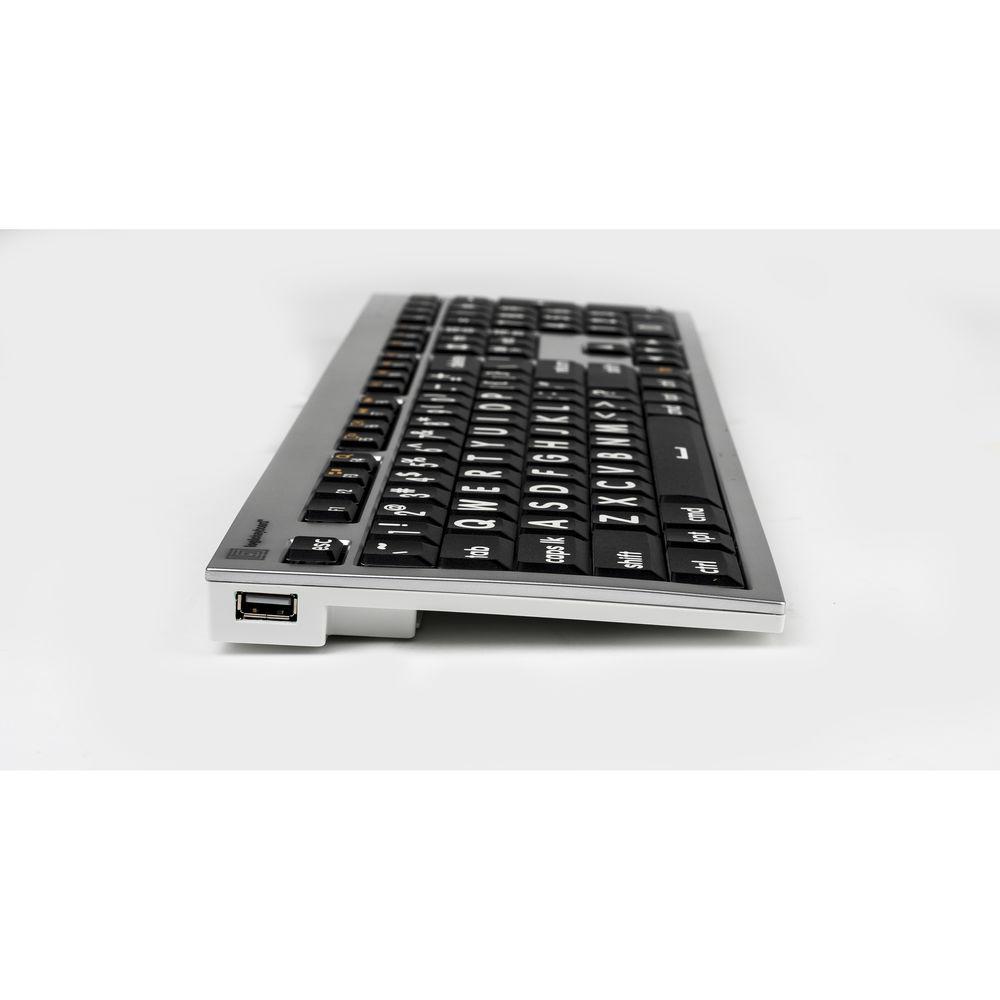 LogicKeyboard Large Print ALBA Mac Pro American English Keyboard