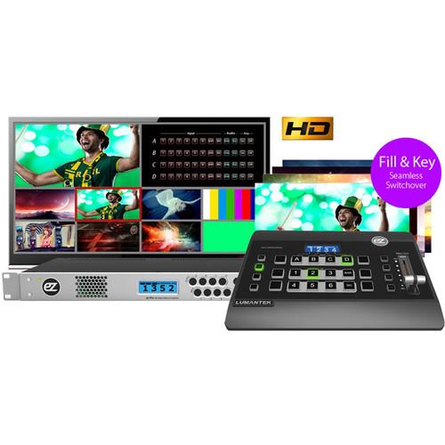 Lumantek 6x4 HD-SDI Matrix Switcher