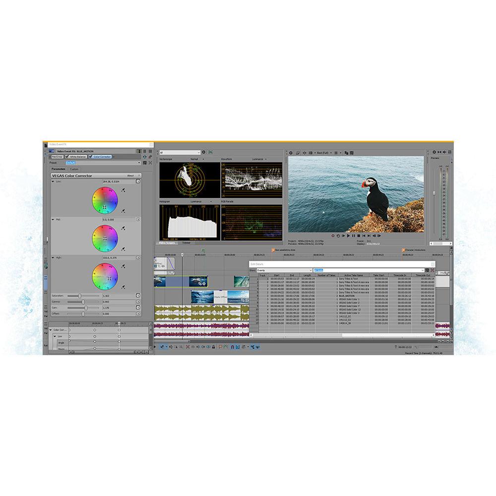 MAGIX Entertainment Vegas Pro 14 Edit