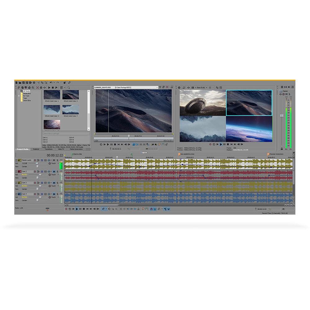 MAGIX Entertainment Vegas Pro 14 Edit