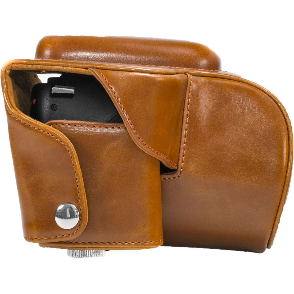 MegaGear Ever Ready PU Leather Camera Case and Strap for Canon PowerShot SX50 HS