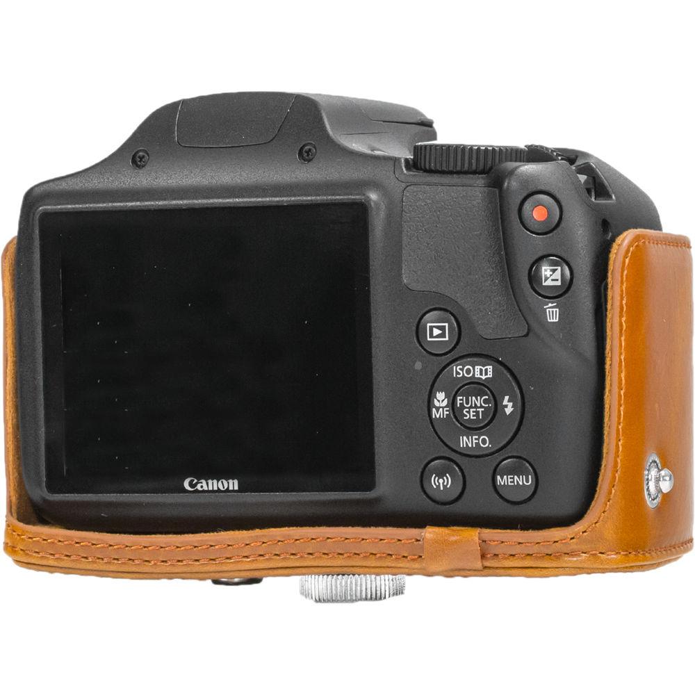 MegaGear Ever Ready PU Leather Camera Case and Strap for Canon PowerShot SX50 HS