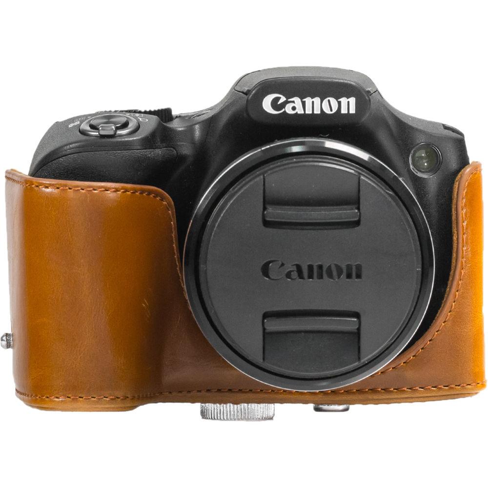 MegaGear Ever Ready PU Leather Camera Case and Strap for Canon PowerShot SX50 HS