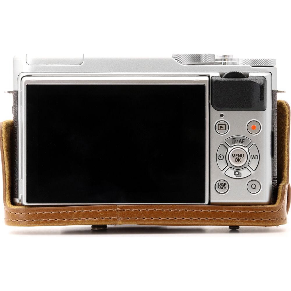 MegaGear Ever Ready PU Leather Case and Strap for Fujifilm X-A10