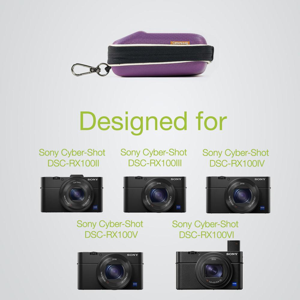 MegaGear Hard Golf Camera Case for Sony DSC-RX100 VI, V, IV, III, and II