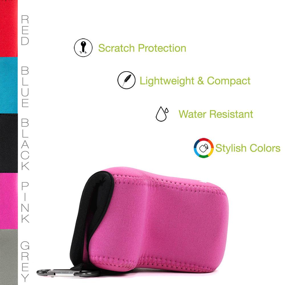 MegaGear Ultra-Light Neoprene Case for Canon EOS M3 with 18-55mm