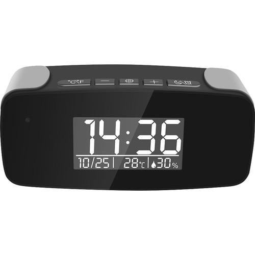 Mini Gadgets Mini Alarm Clock with 1080p Covert Night Vision Wi-Fi Camera