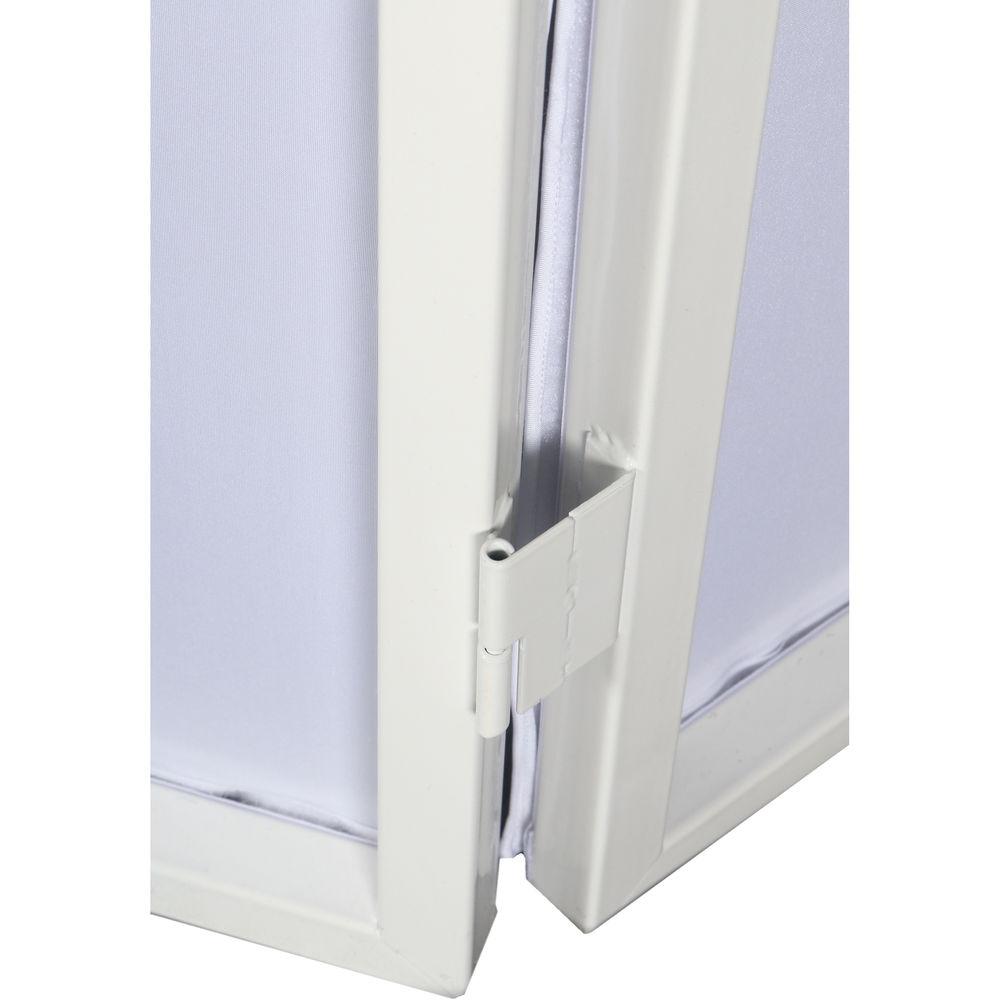 Novopro SDX Foldable DJ Booth with Lighting Bar and Podium Stands