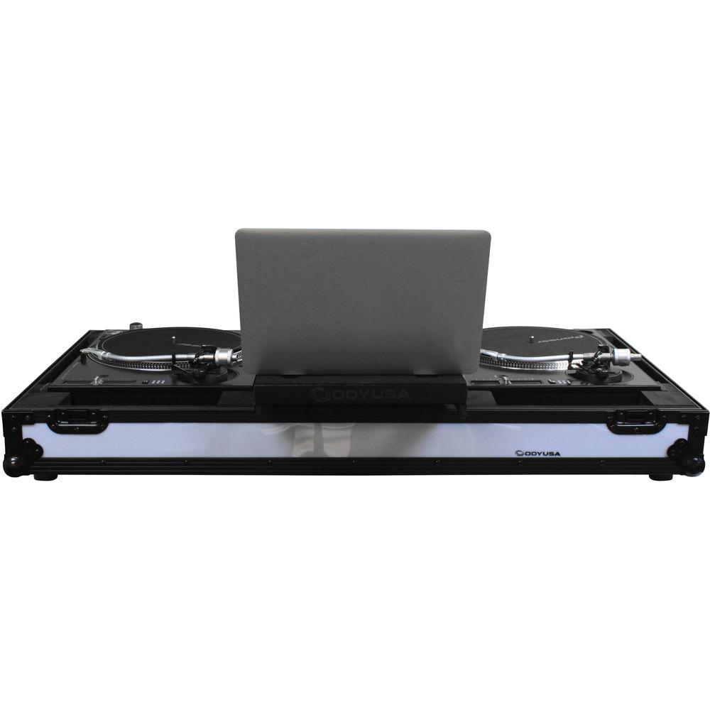 Odyssey Innovative Designs Flight FX Glide-Style DJ Coffin for 10" Format Mixer & Two Turntables