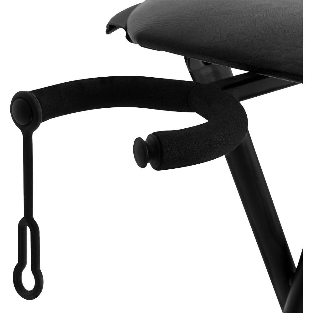 On-Stage DT7500 Guitarist Stool with Integrated Guitar Stand