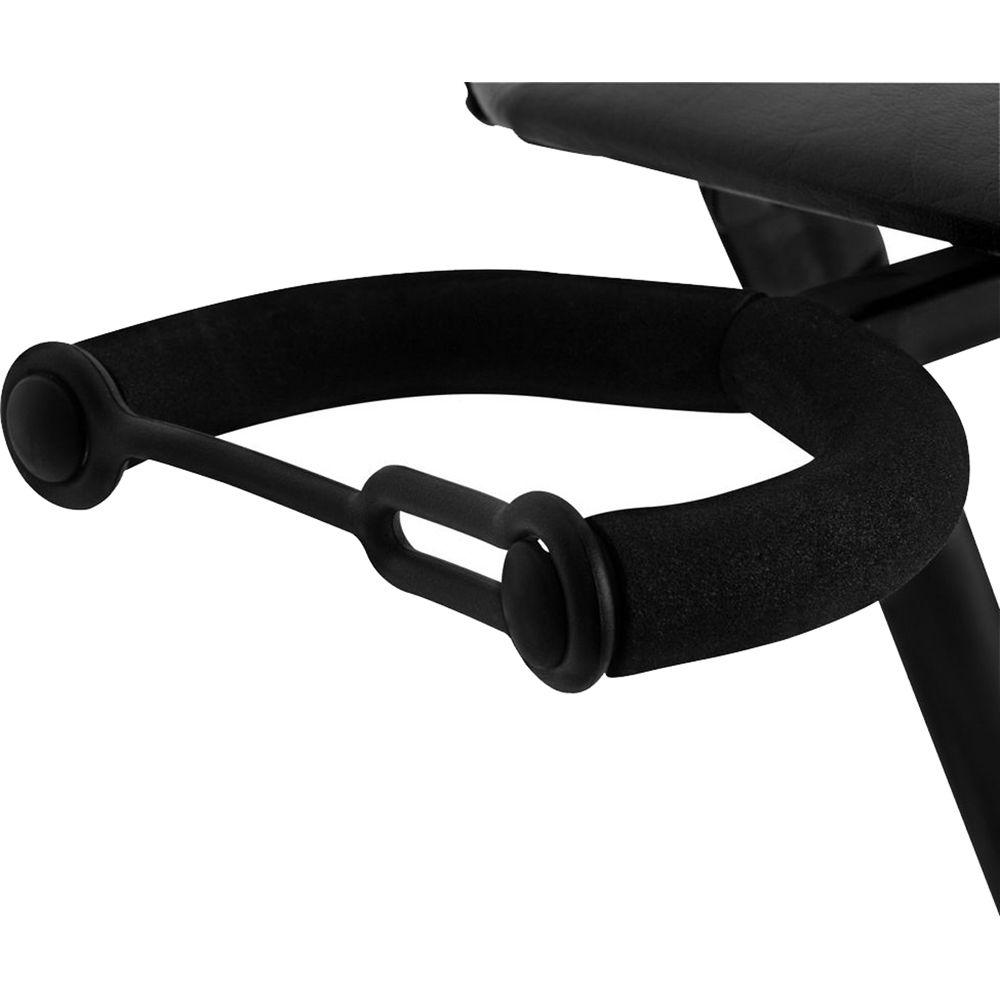 On-Stage DT7500 Guitarist Stool with Integrated Guitar Stand