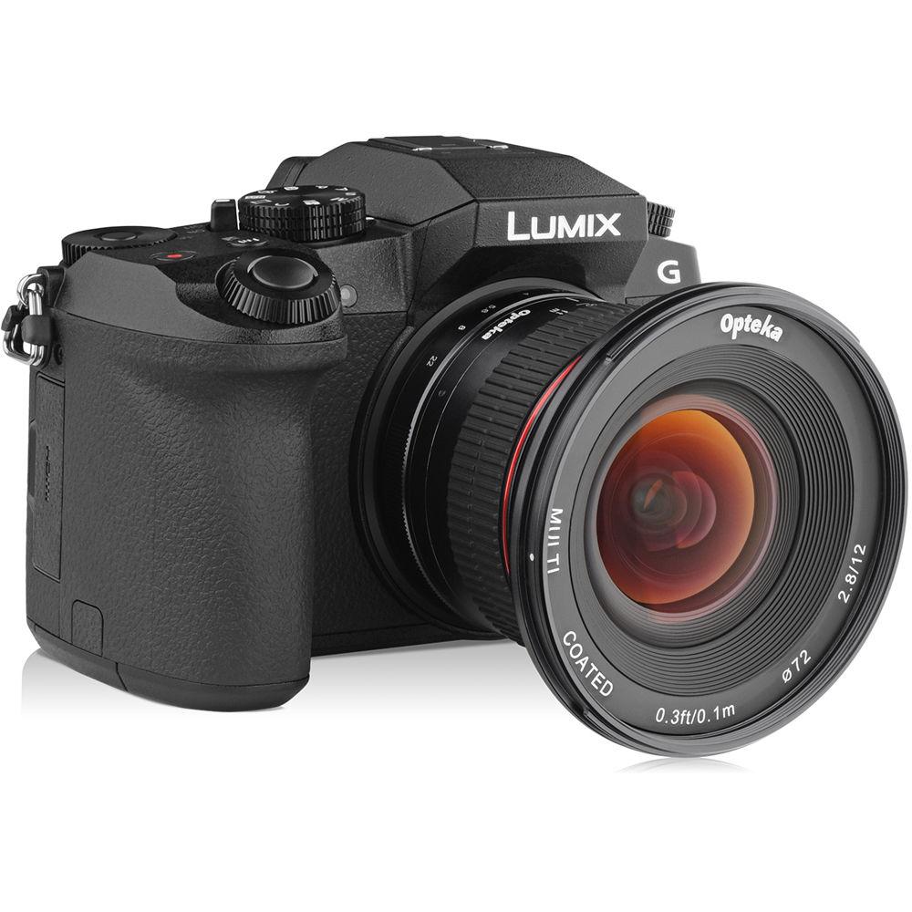 Opteka 12mm f 2.8 Lens for Micro Four Thirds
