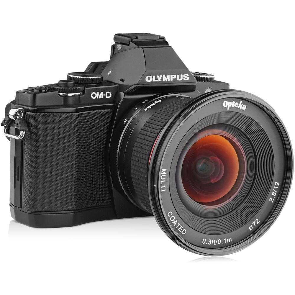 Opteka 12mm f 2.8 Lens for Micro Four Thirds