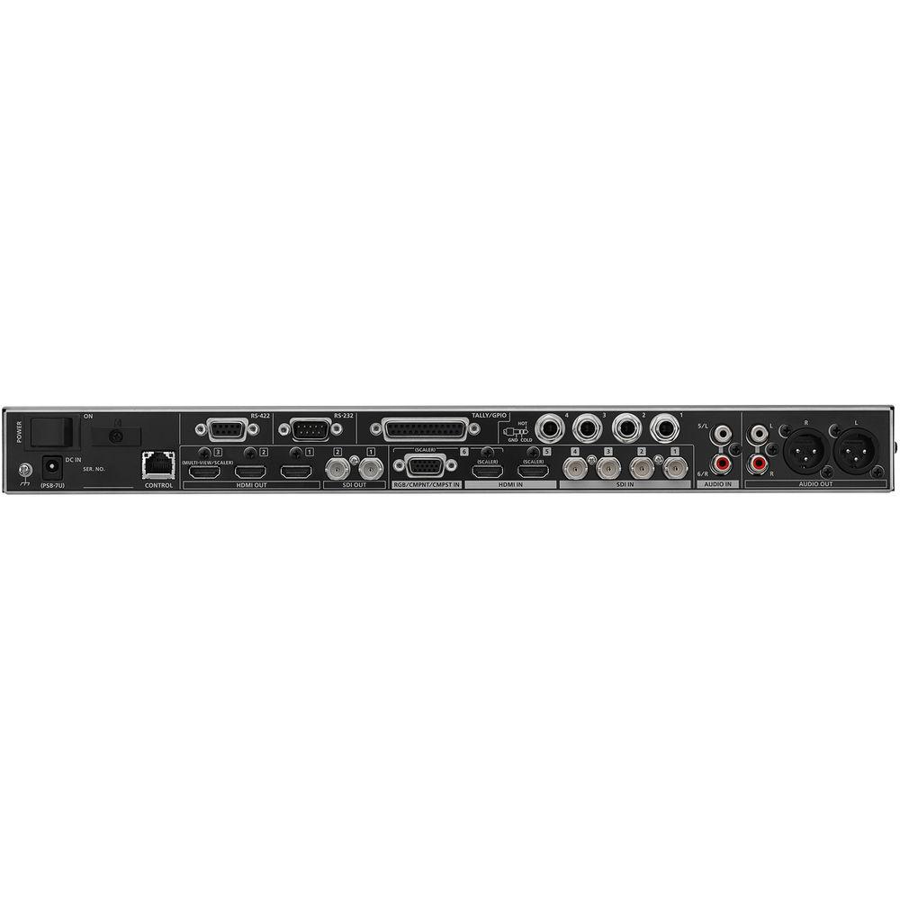 Roland 6-Channel HD Video Switcher with Audio Mixer & PTZ Camera Control