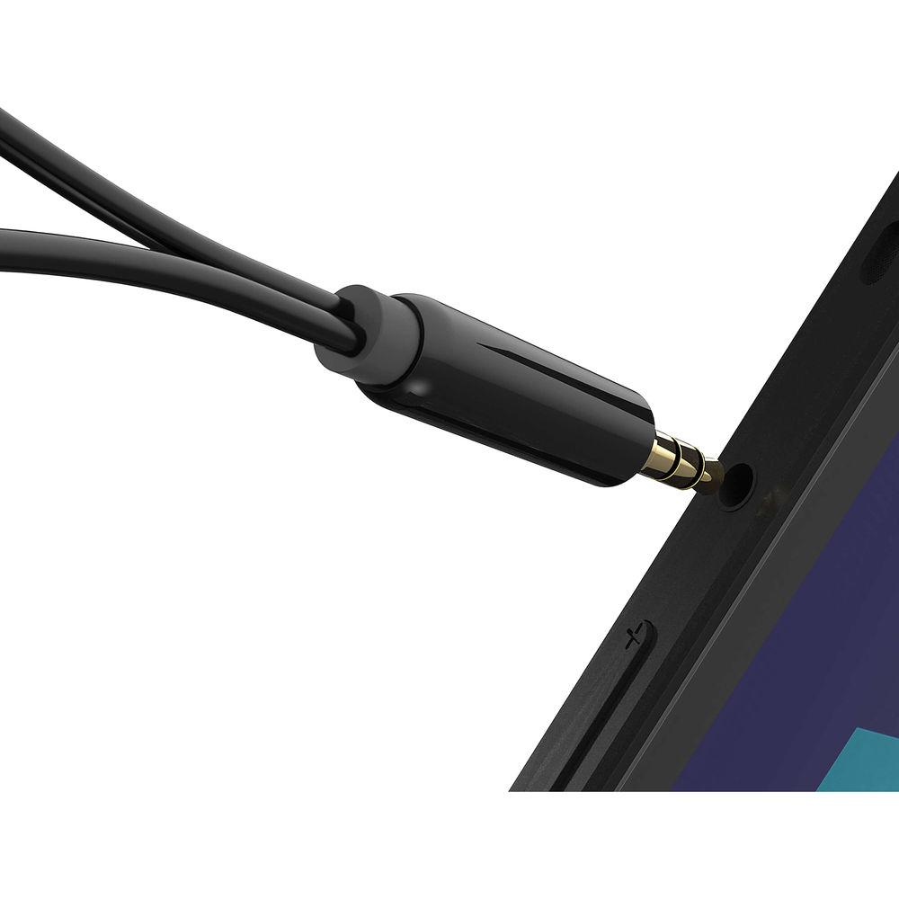 Sabrent 3.5mm Combo Headset to Microphone and Headphone Y-Splitter Cable