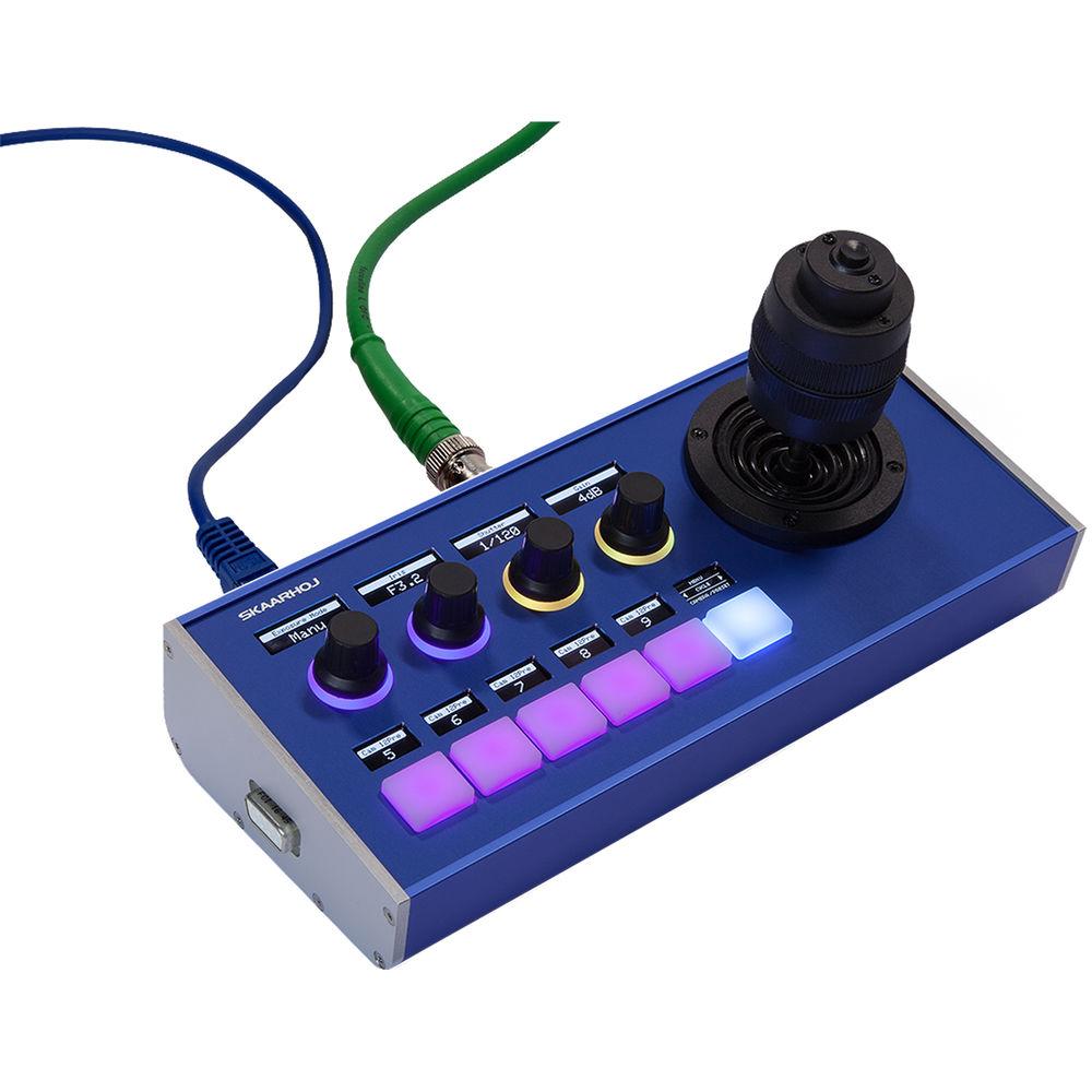 SKAARHOJ PTZ Fly Compact Controller with Full Sized Three Axis Joystick & SDI Option