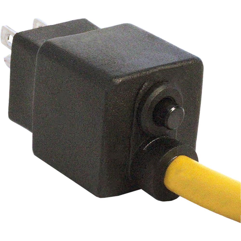 Stage Ninja 14-AWG 3-Outlet Retractable Power Reel with LED Power Indicator and Circuit Breaker