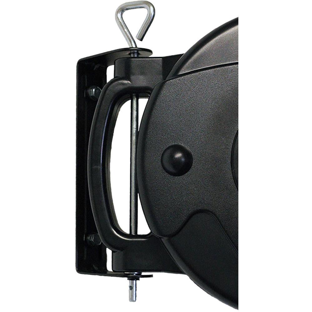 Stage Ninja 14-AWG 3-Outlet Retractable Power Reel with LED Power Indicator and Circuit Breaker