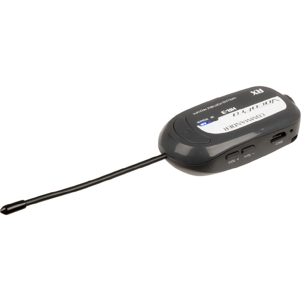 VocoPro Commander-FILM-HEADSET Camera-Mount UHF Wireless Headset Microphone System