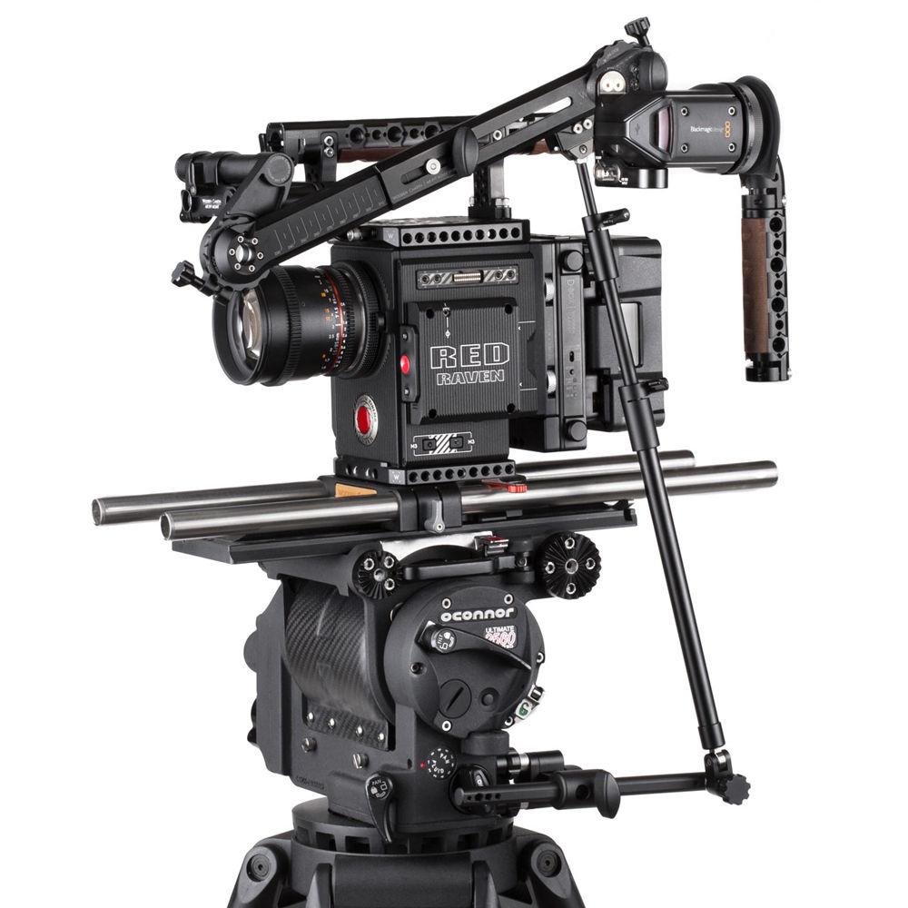 Wooden Camera Eyepiece Leveler Bracket Base for OConnor Pan and Tilt Heads