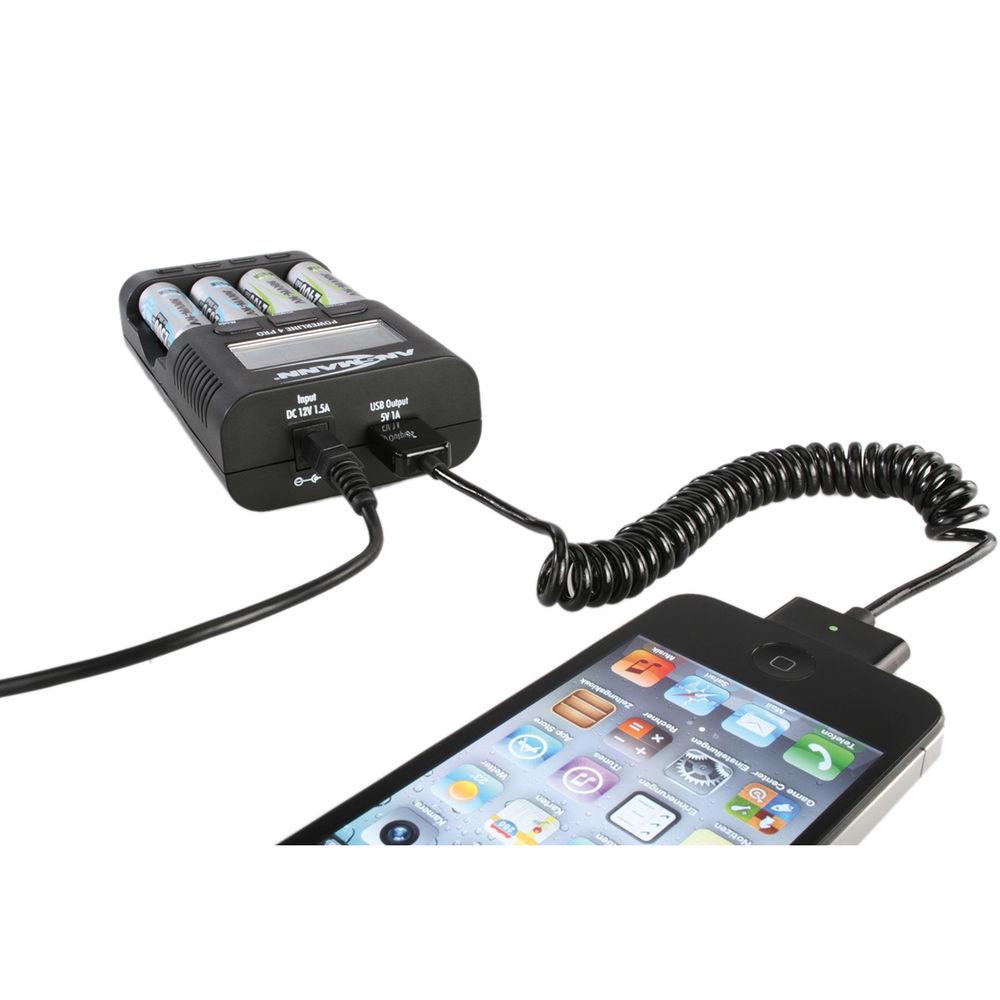 Ansmann Powerline 4 Pro Charger for AA AAA NiMH and NiCd Batteries