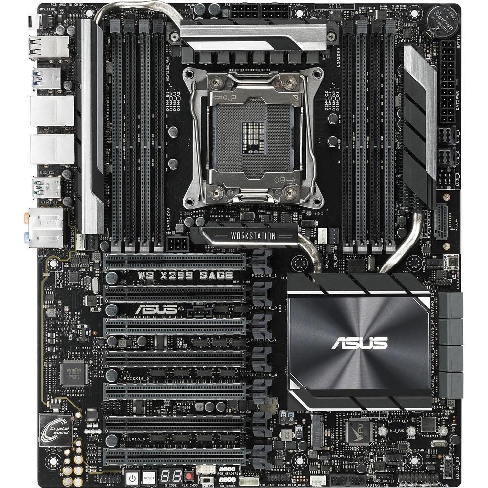 ASUS WS X299 Sage LGA 2066 CEB Motherboard