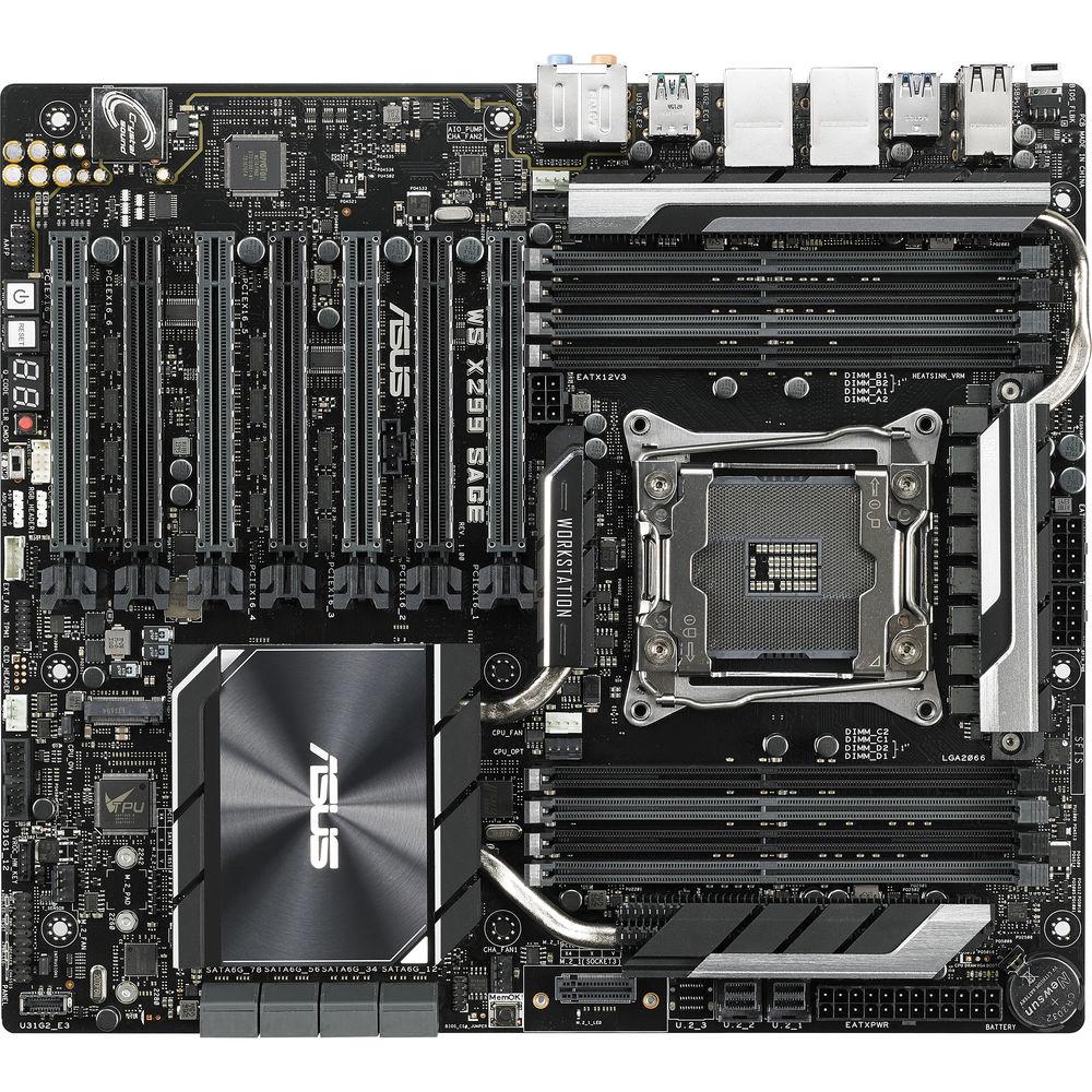 ASUS WS X299 Sage LGA 2066 CEB Motherboard
