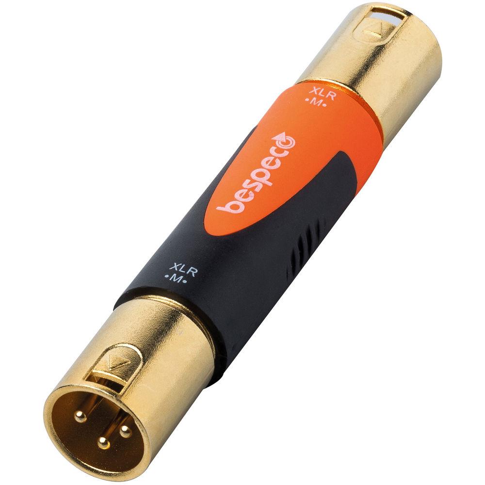 Bespeco SLAD520 XLR Male to XLR Male Silos Adapter