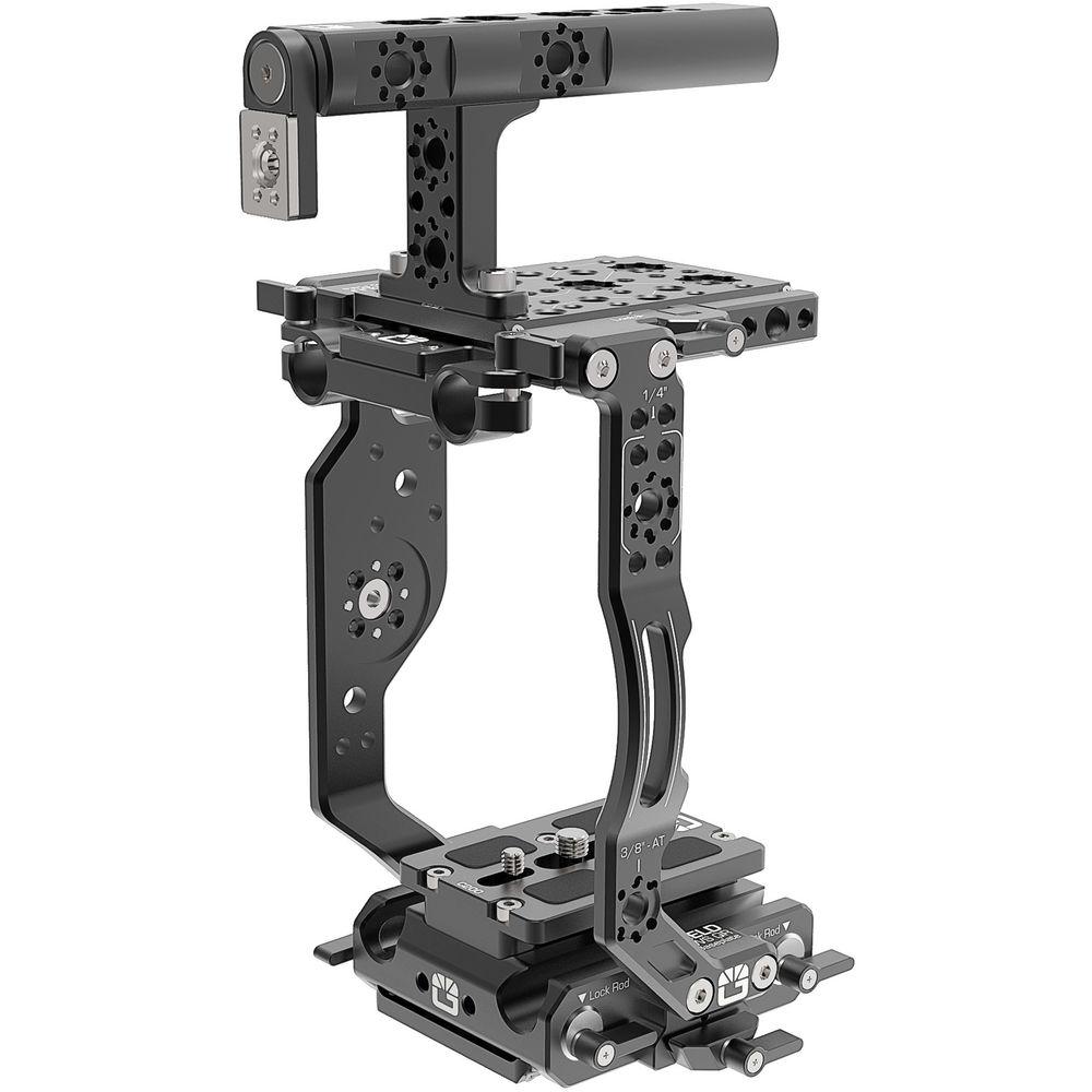 Bright Tangerine Left Field Cage for Canon C200