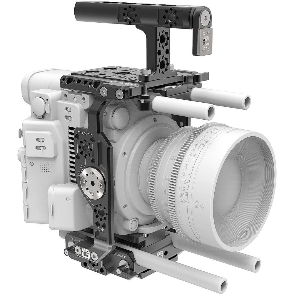 Bright Tangerine Left Field Cage for Canon C200
