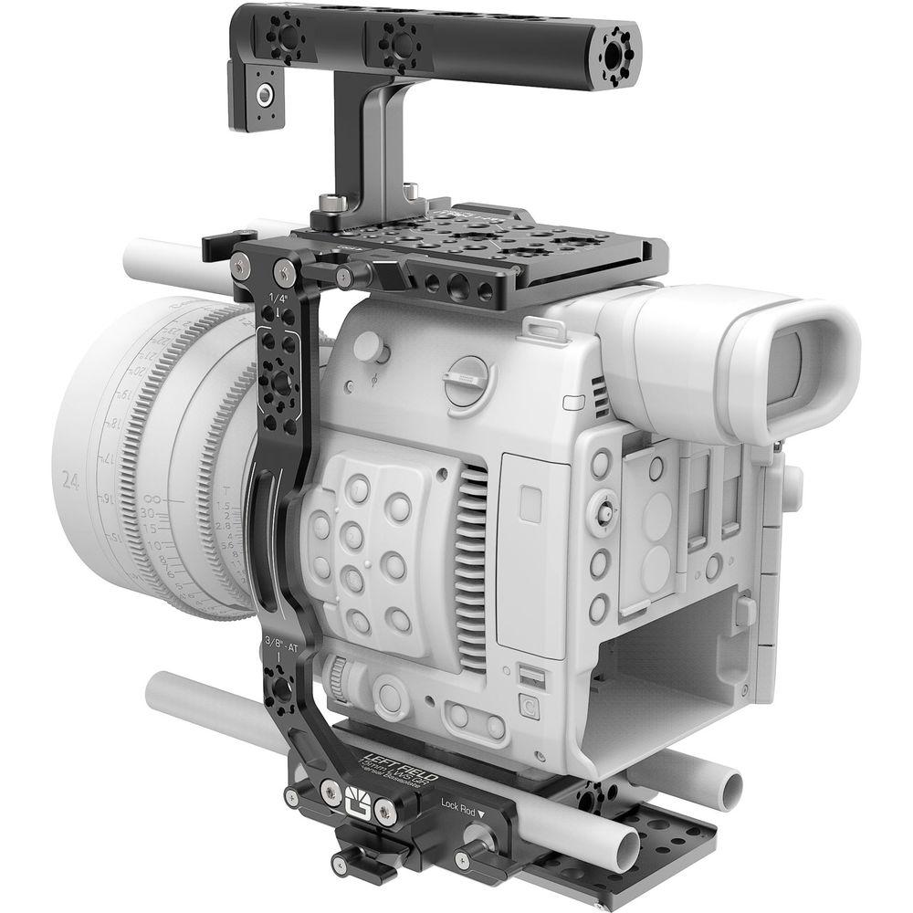 Bright Tangerine Left Field Cage for Canon C200