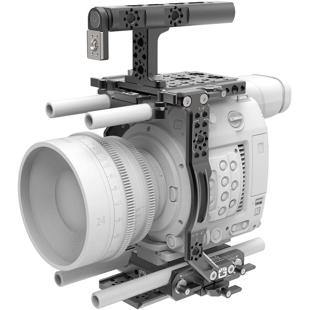 Bright Tangerine Left Field Cage for Canon C200