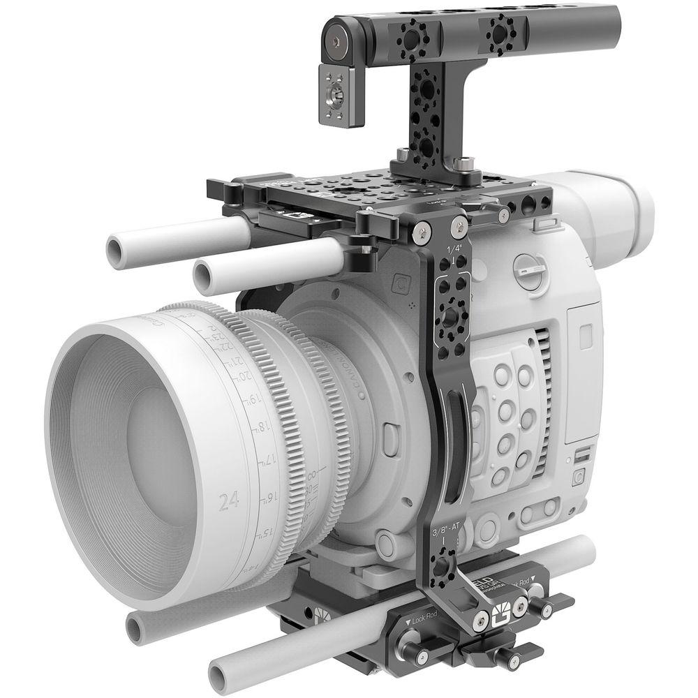 Bright Tangerine Left Field Cage for Canon C200