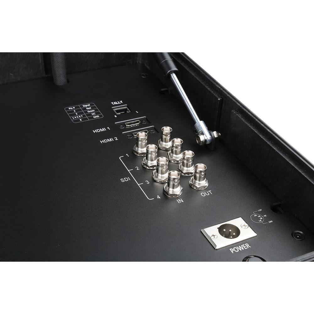 CAME-TV Portable Case 4K HDMI 3G-SDI Monitor