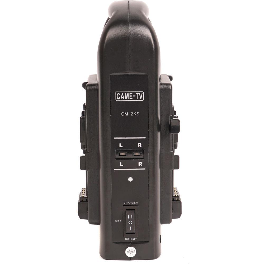 CAME-TV V-Mount Battery Charger with Two 95W Batteries