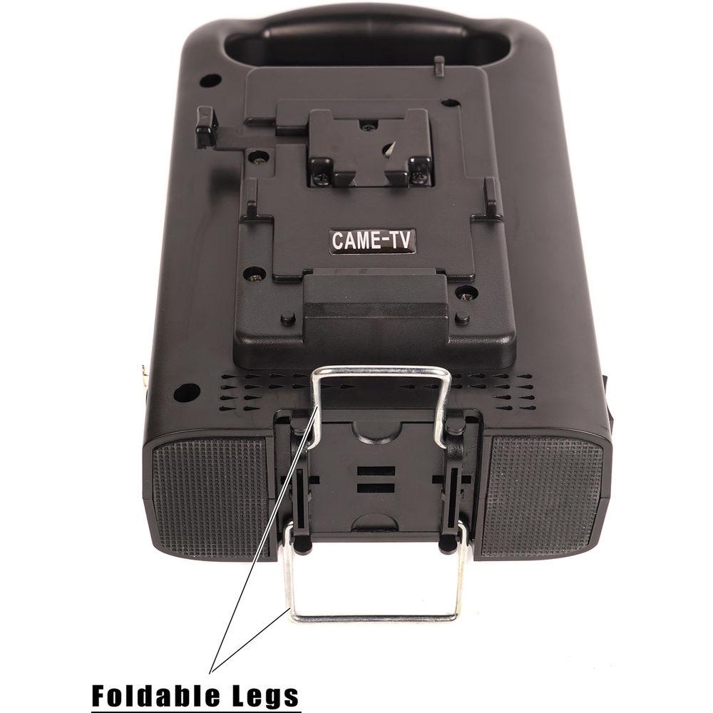 CAME-TV V-Mount Battery Charger with Two 95W Batteries