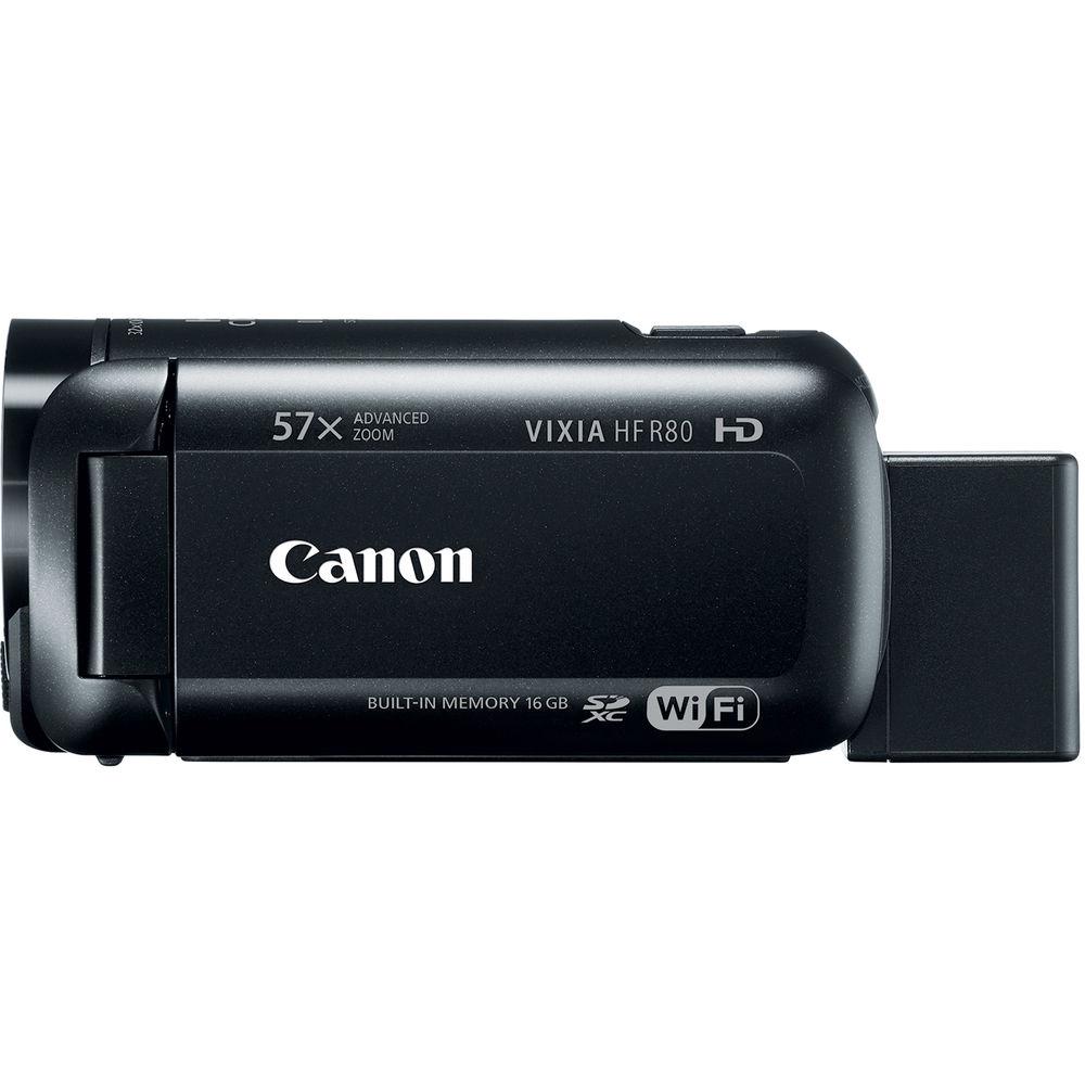 Canon VIXIA HF R80 Camcorder, Canon, VIXIA, HF, R80, Camcorder