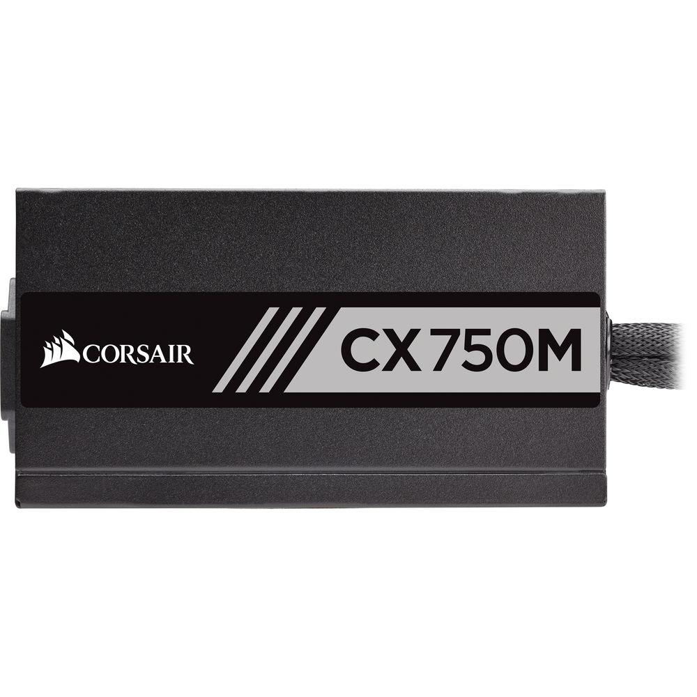 Corsair CX Series CX750M 750W 80 PLUS Bronze Certified Modular ATX Power Supply Unit