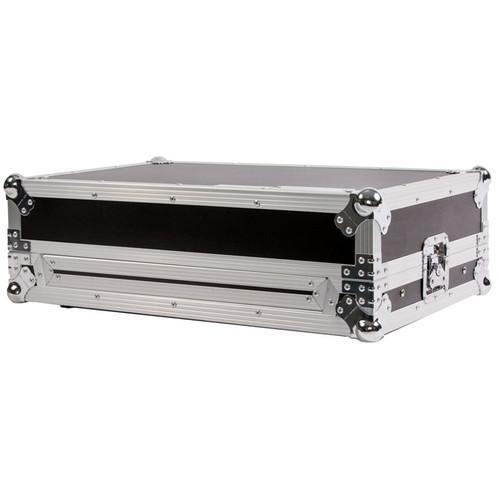 DeeJay LED Universal Fly Drive Case with Laptop Shelf for Mid-to-Large DJ Controllers