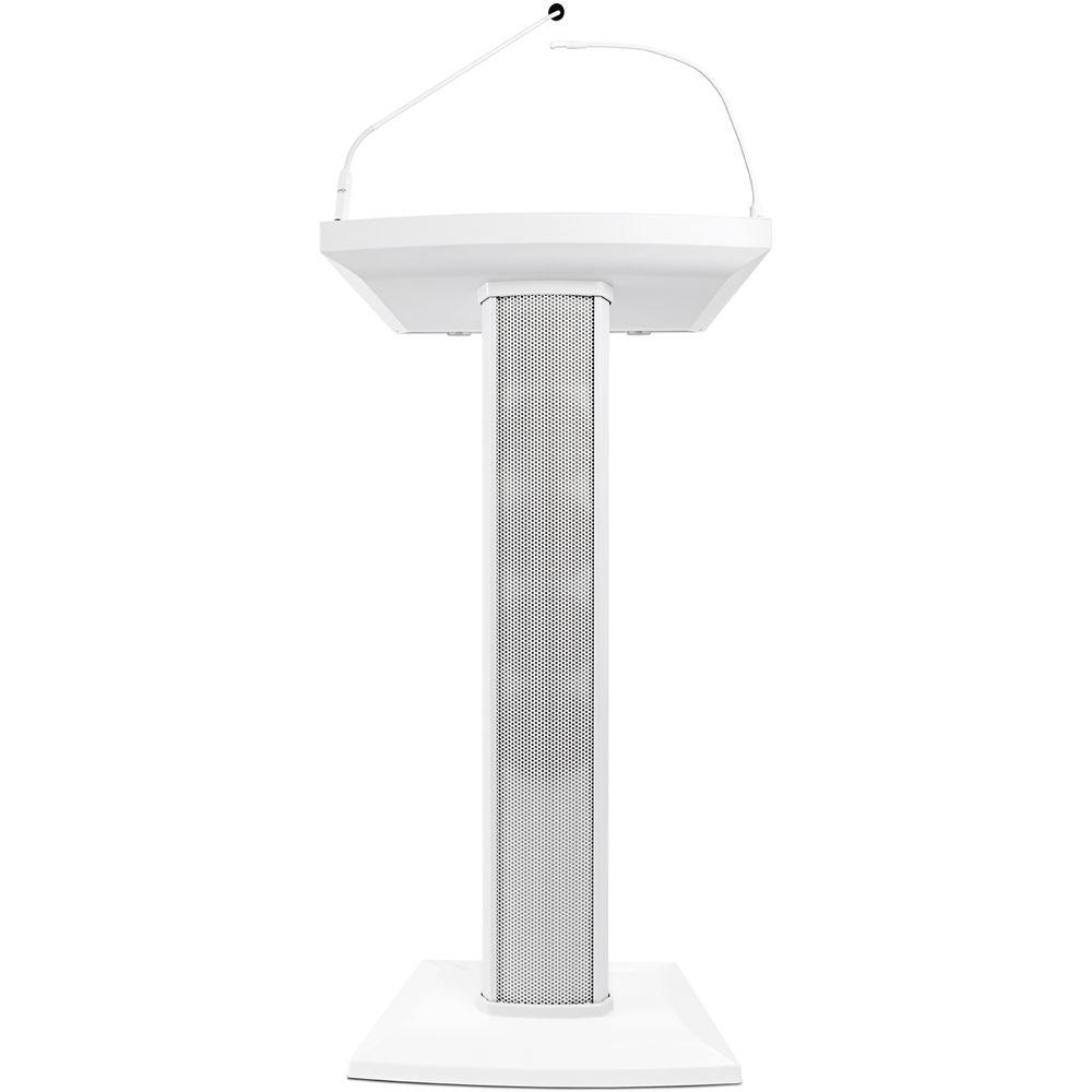 Denon All-In-One Audio Lectern with Speaker, Gooseneck Mic, and USB