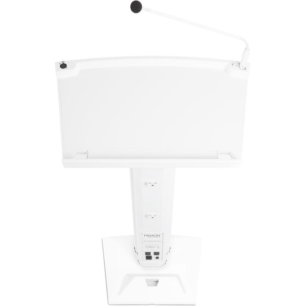 Denon All-In-One Audio Lectern with Speaker, Gooseneck Mic, and USB