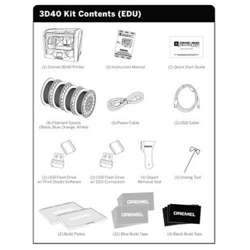 Dremel 3D Dremel 3D40 Printer Education Kit