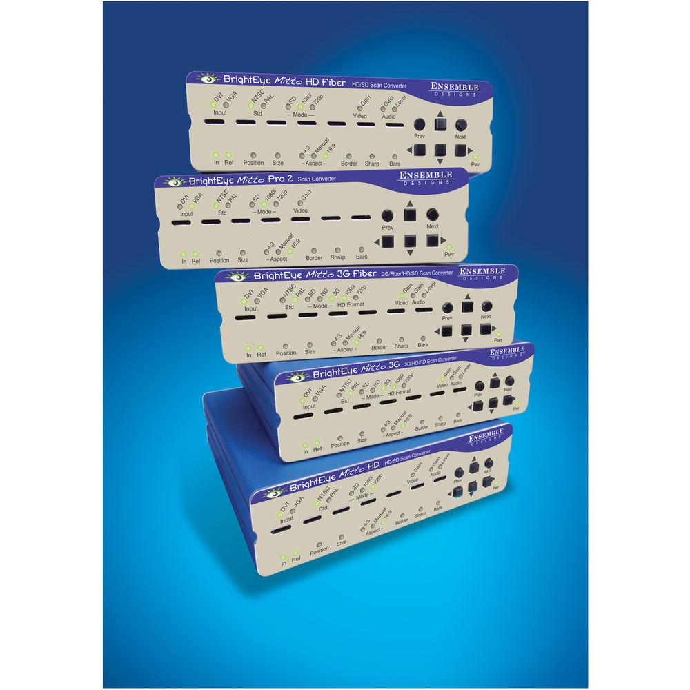 Ensemble Designs BrightEye Mitto 3G HD SD Scan Converter with HDCP