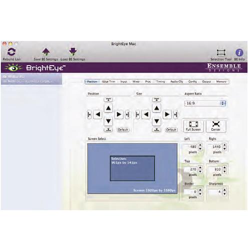 Ensemble Designs BrightEye Mitto 3G HD SD Scan Converter with HDCP