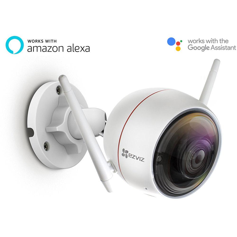 ezviz C3W ezGuard Plus 1080p Outdoor Wi-Fi Bullet Camera with Night Vision & 16GB microSD Card
