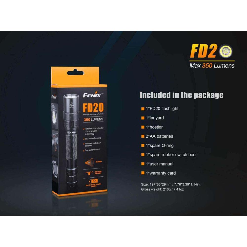 Fenix Flashlight FD20 LED Flashlight