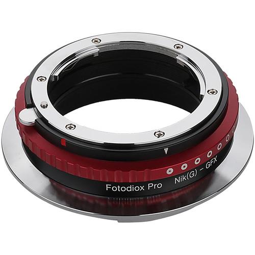 FotodioX Nikon F Lens to Fujifilm G-Mount Camera Pro Lens Mount Adapter